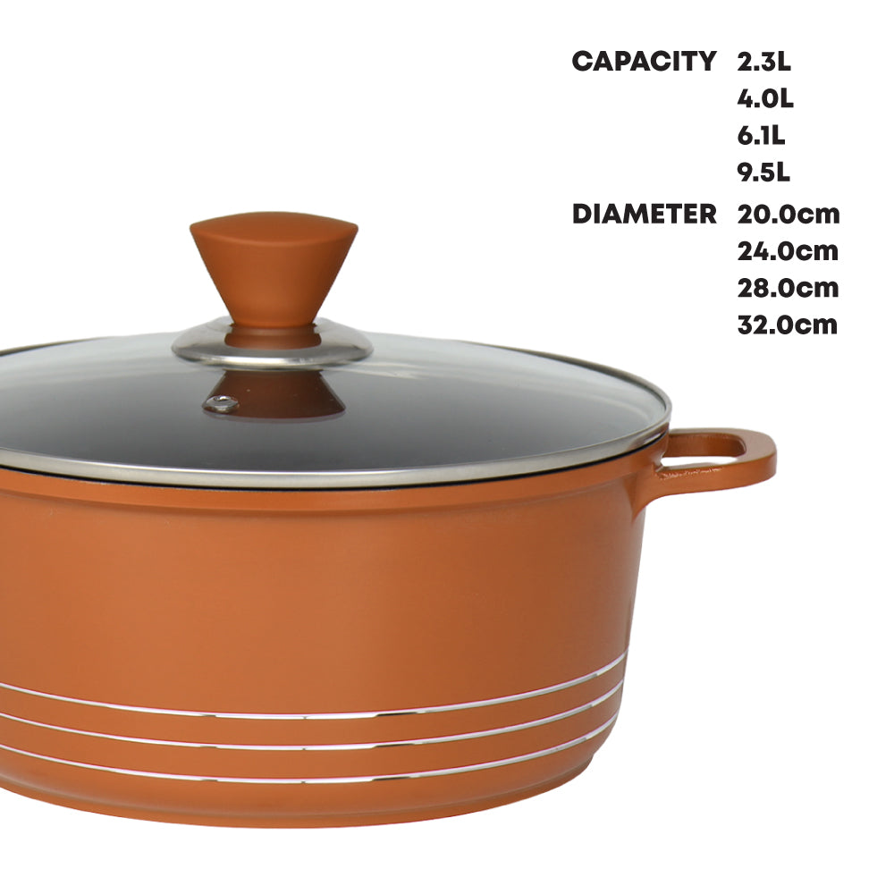 Laria Die-cast Stockpot Set 4pc