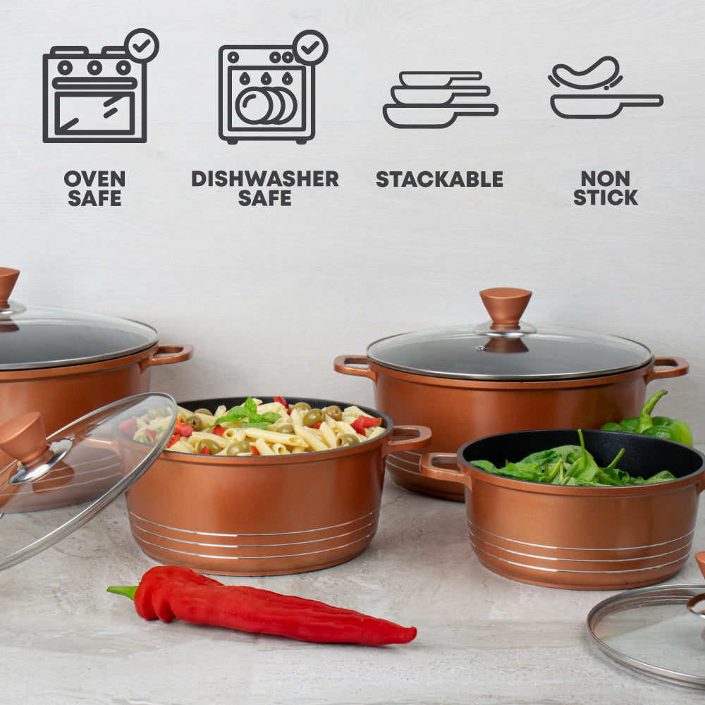 Laria Die-cast Stockpot Set 4pc