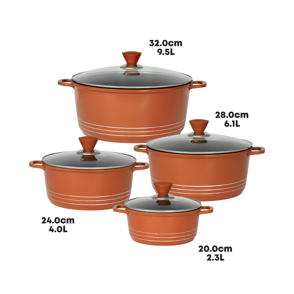 Laria Die-cast Stockpot Set 4pc