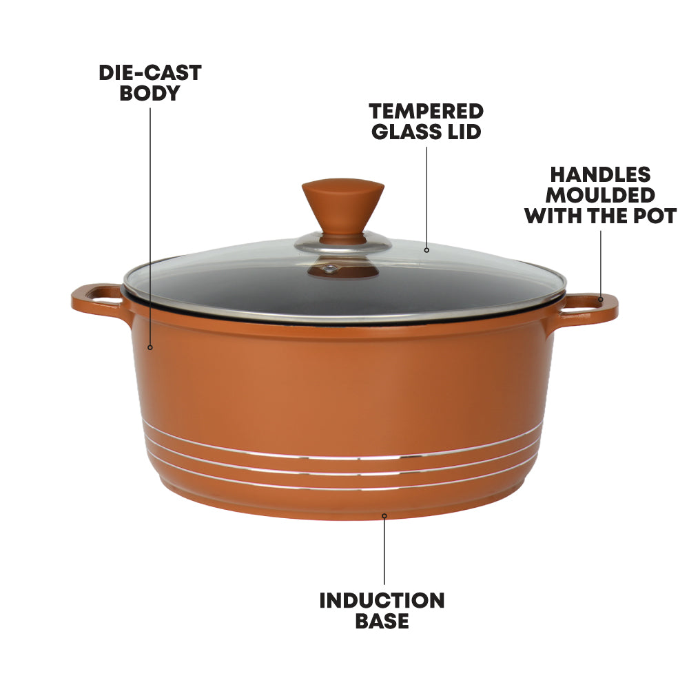 Laria Die-cast Stockpot Set 4pc