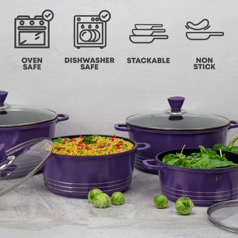 Laria Die-cast Stockpot Set 4pc