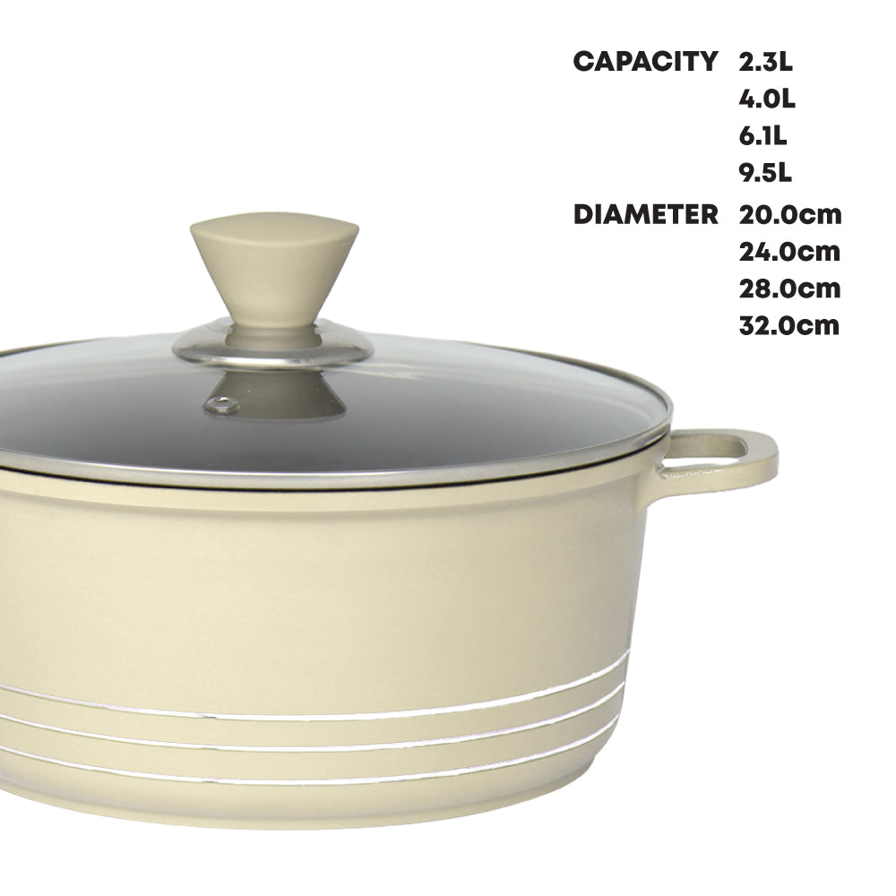 Laria Die-cast Stockpot Set 4pc