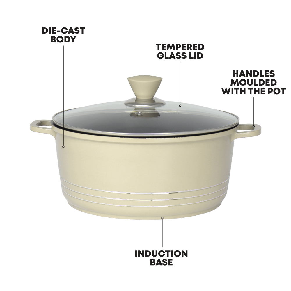 Laria Die-cast Stockpot Set 4pc