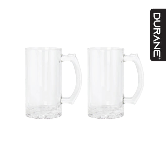 Durane Glass Tankard Set 2pc