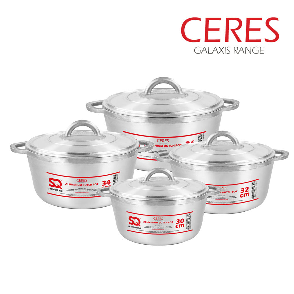 SQ Professional Galaxis Aluminium Dutch Pot Set/ Ceres