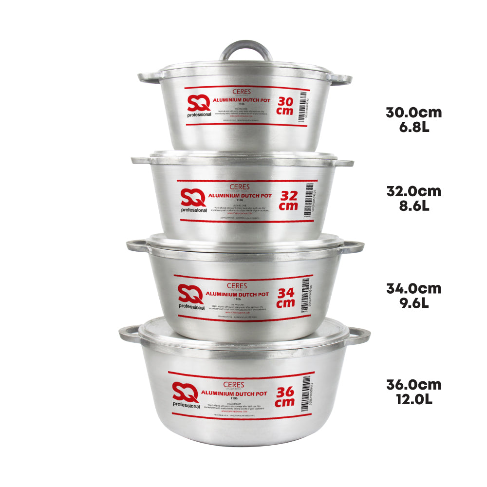 SQ Professional Galaxis Aluminium Dutch Pot Set/ Ceres