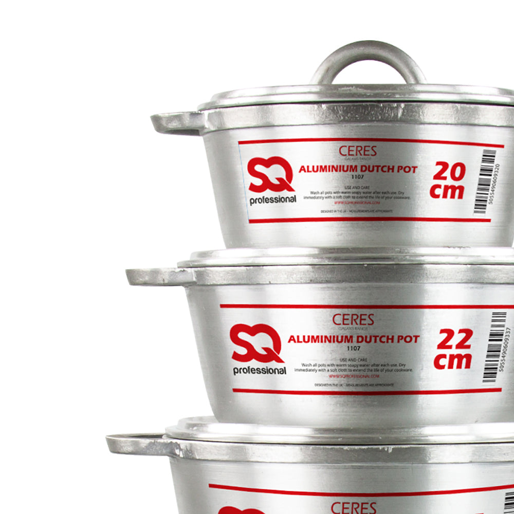 SQ Professional Galaxis Aluminium Dutch Pot Set/ Ceres