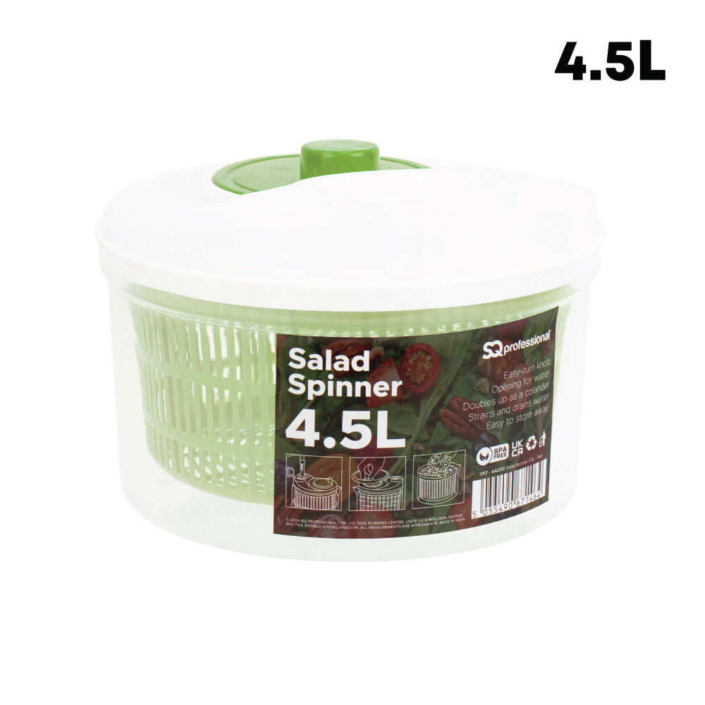 SQ Professional Salad Spinner 4.5L