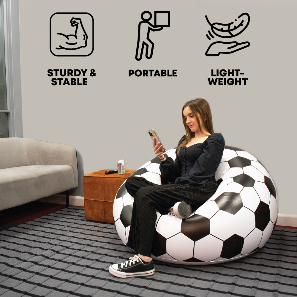 Durane Inflatable Armchair Football