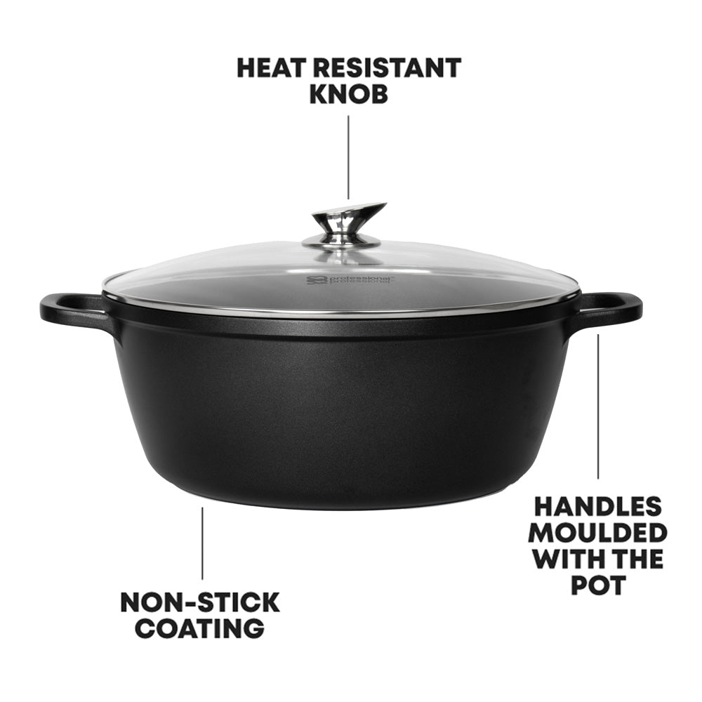 SQ Professional Nea Die-Cast Large Stockpot