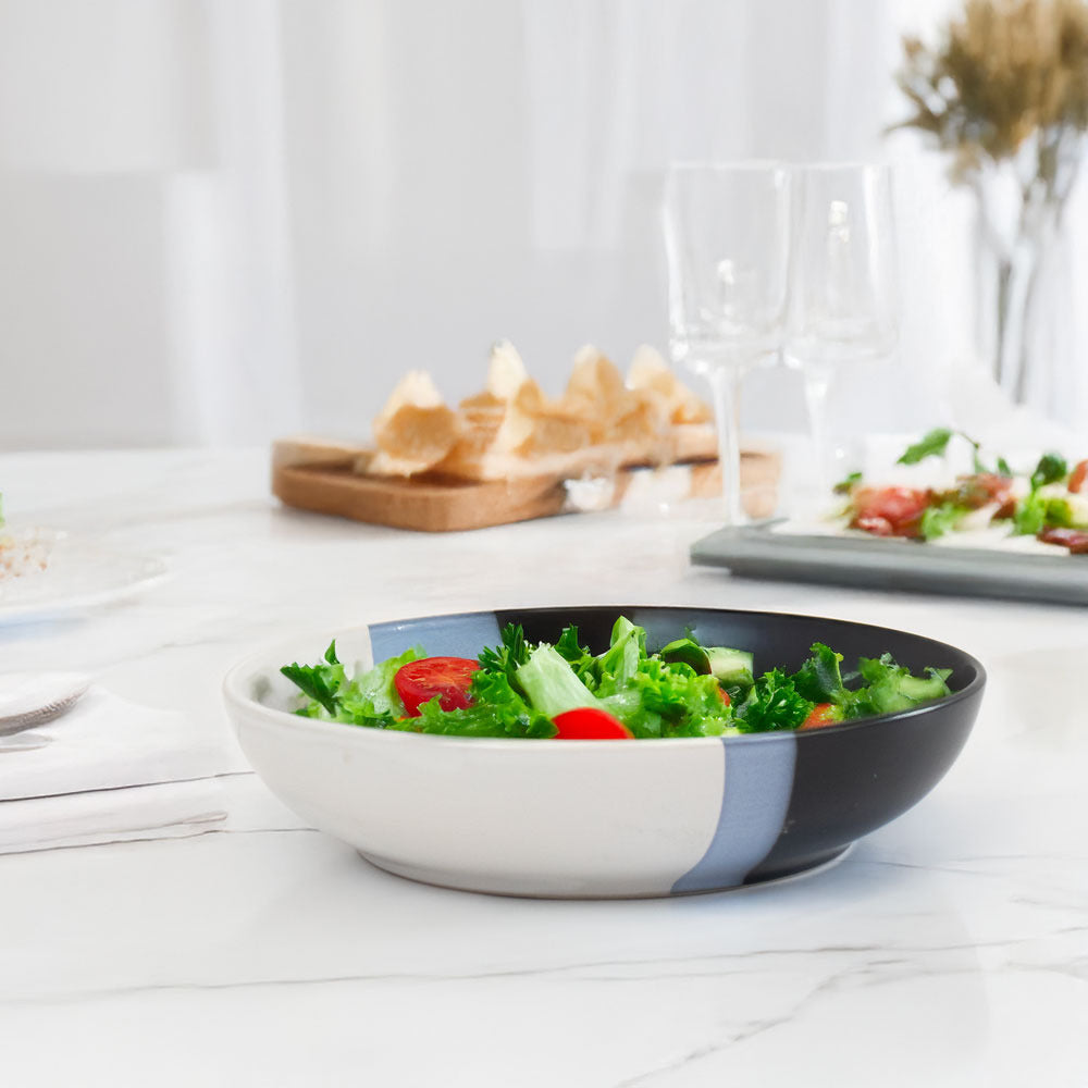 Abstract Lines Dinnerware – Plates, Bowl & Mug