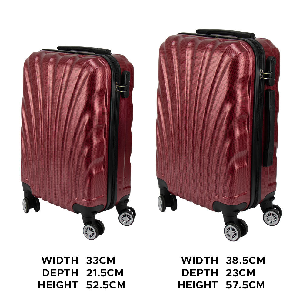 Runner Cabin Luggage Set 2pc with Spinner Wheels