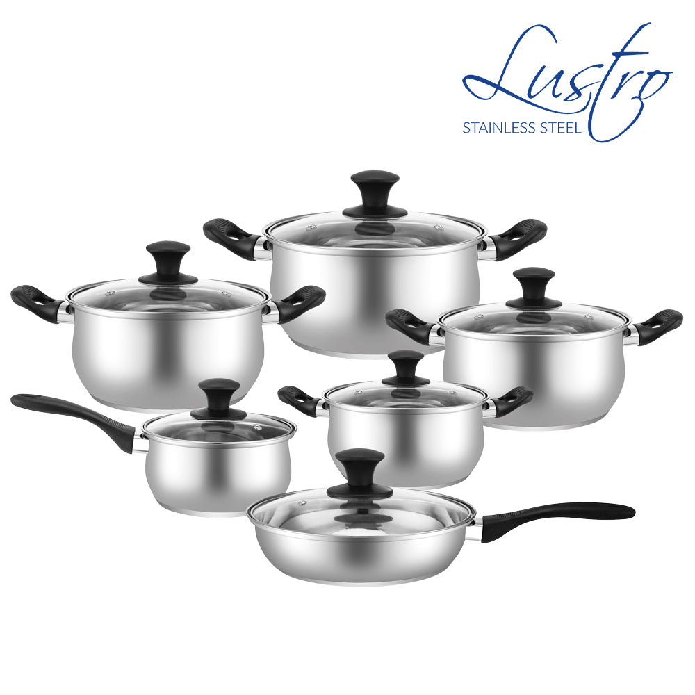 Lustro Cookware Set 6pc