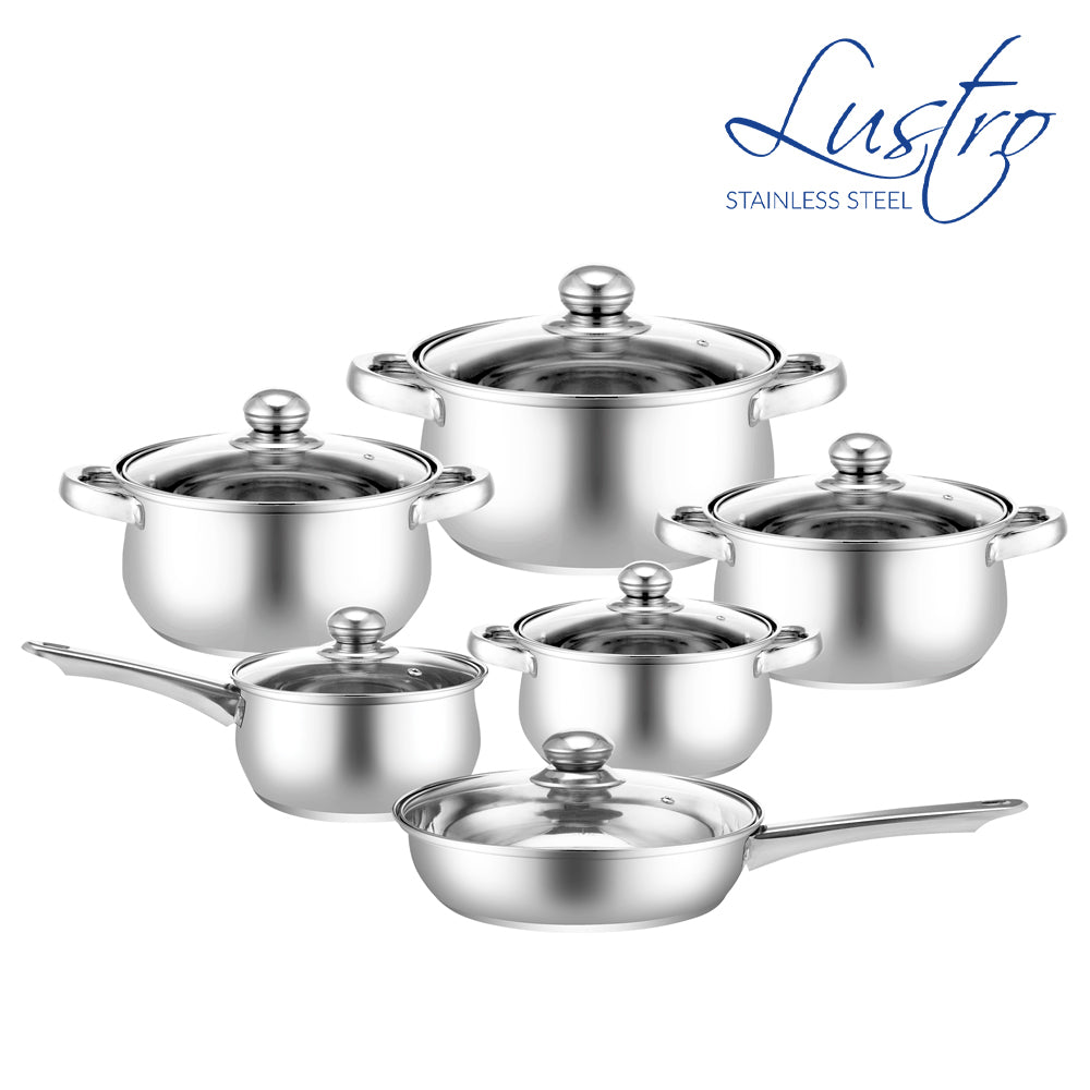 Lustro Cookware Set 6pc