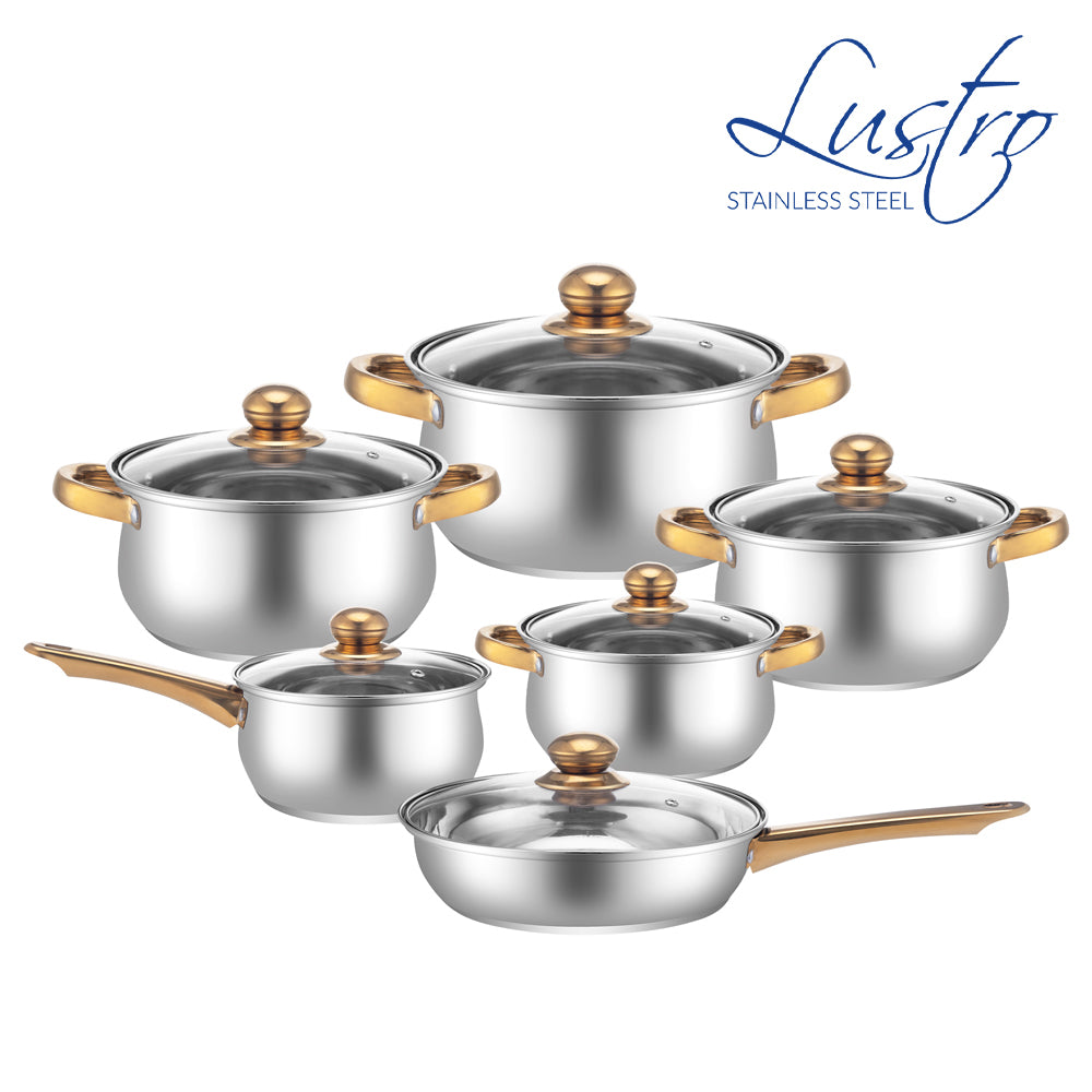 Lustro Cookware Set 6pc