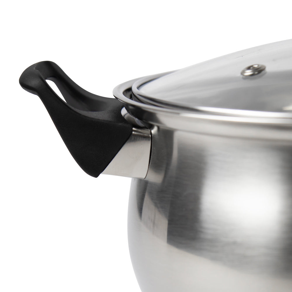 Lustro Stainless Steel Stockpot 3pc Set