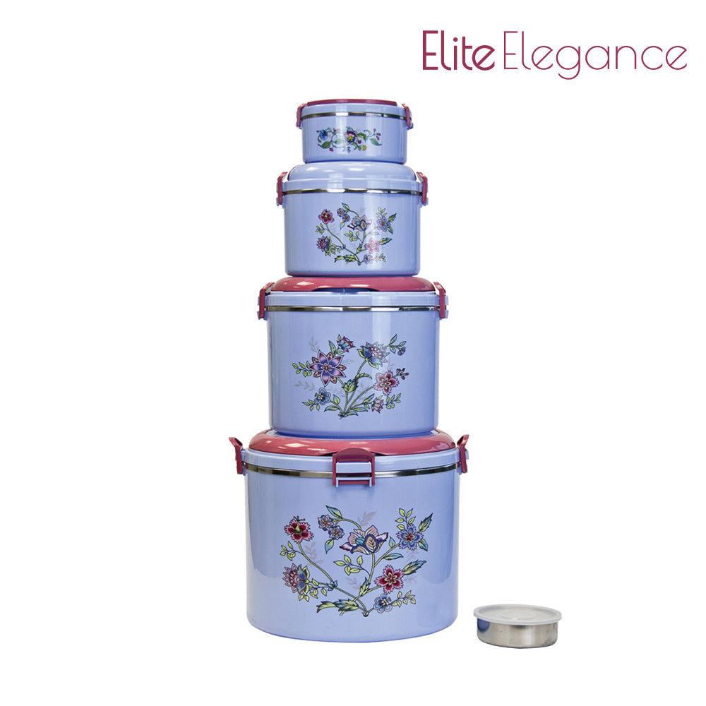 SQ Elegance Hot Pot Blue Set 5pc