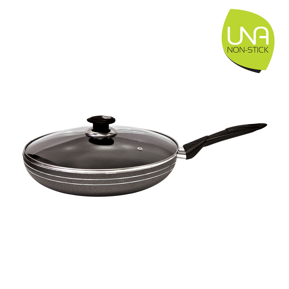 SQ Professional Una Non Stick Frying Pan with Lid