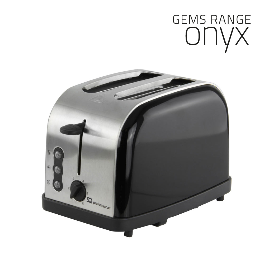 SQ Professional Gems Legacy Stainless Steel 2-slice Toaster