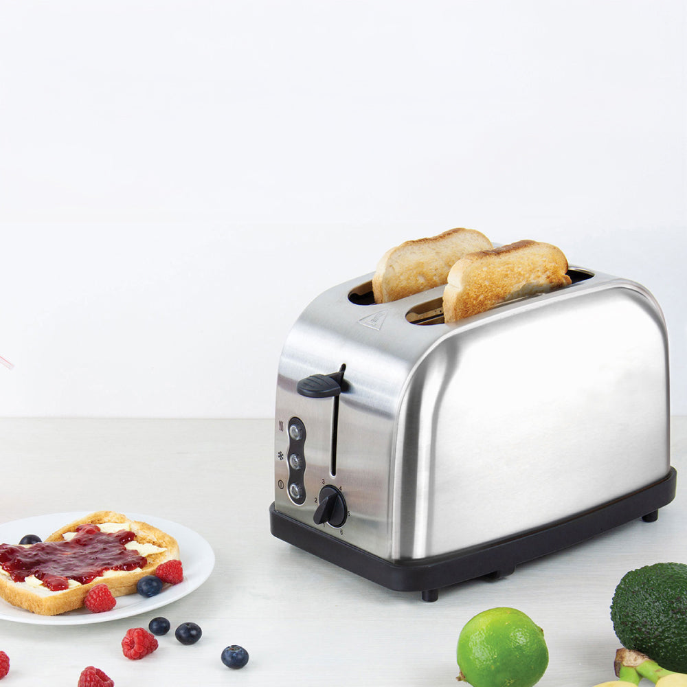 SQ Professional Gems Legacy Stainless Steel 2-slice Toaster