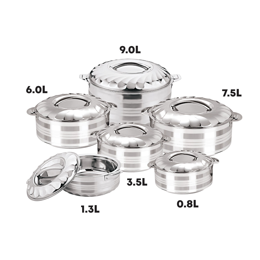 SQ Professional Jumbo Contour Stainless Steel Hot Pot Set