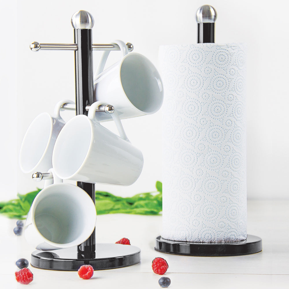 SQ Professional Gems Mug Trees and Kitchen Roll Holders