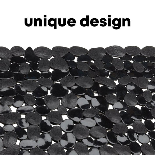 Durane Oval Bath Mat Pebbles