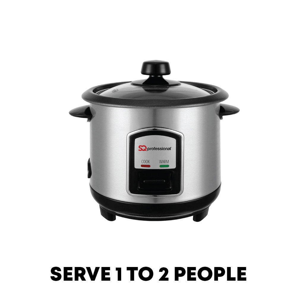 SQ Professional Lustro Stainless Steel Rice Cooker