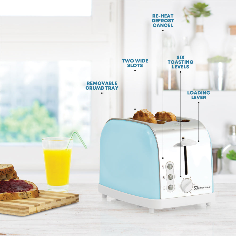 SQ Professional Dainty Legacy 2-slice Toaster