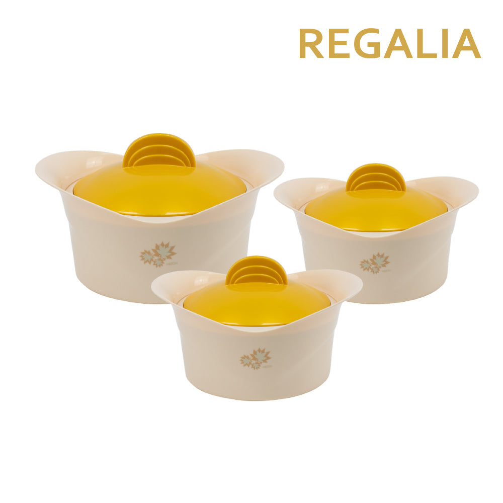 SQ Professional Regalia Insulated Casserole Set 3pc