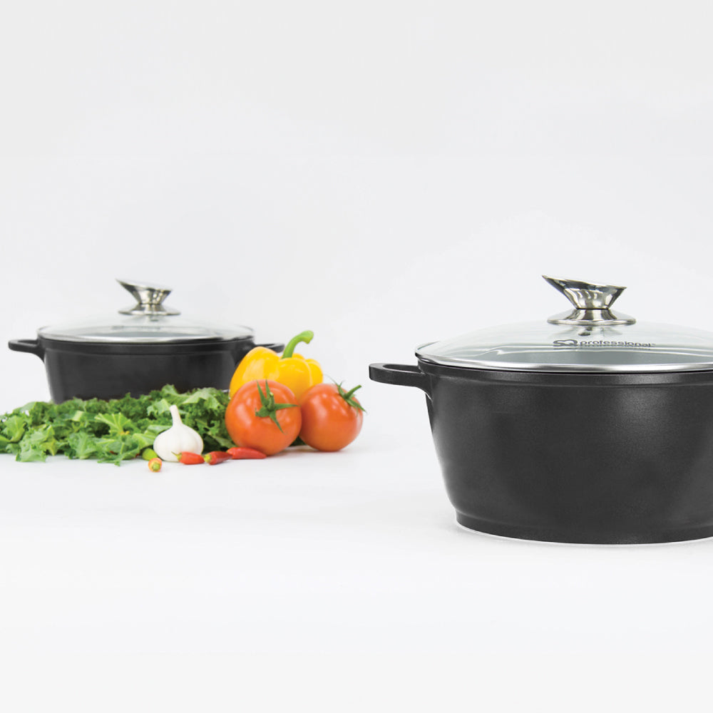 SQ Professional Nea Die-Cast Stockpot Set 5pc