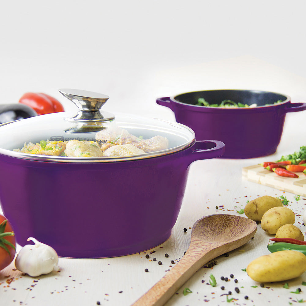 SQ Professional Nea Die-Cast Stockpot Set 5pc