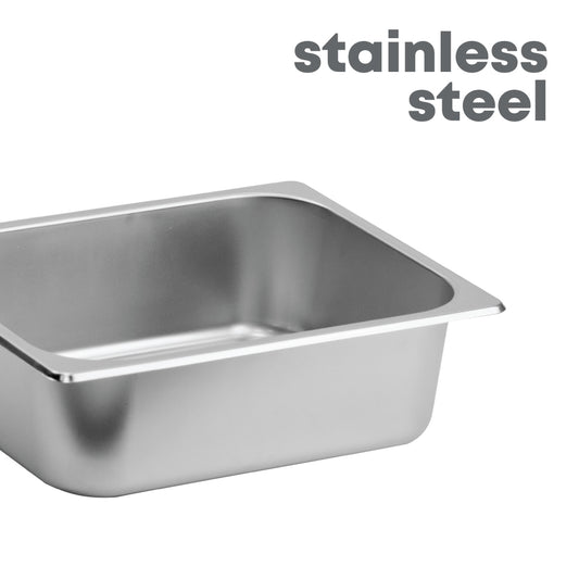 SQ Professional Stainless Steel Gastronorm Pan/ 1-2