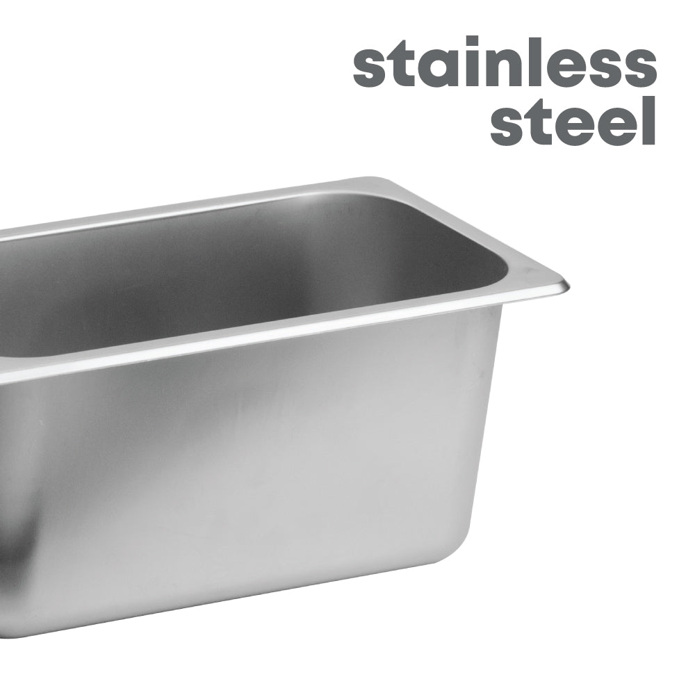 SQ Professional Stainless Steel Gastronorm Pan/ 1-3