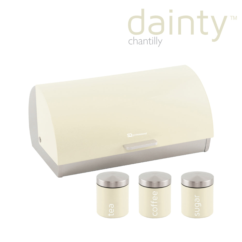 SQ Professional Dainty Bread Bin and Canisters