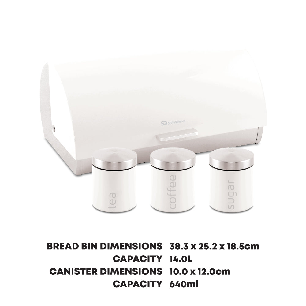 SQ Professional Dainty Bread Bin and Canisters