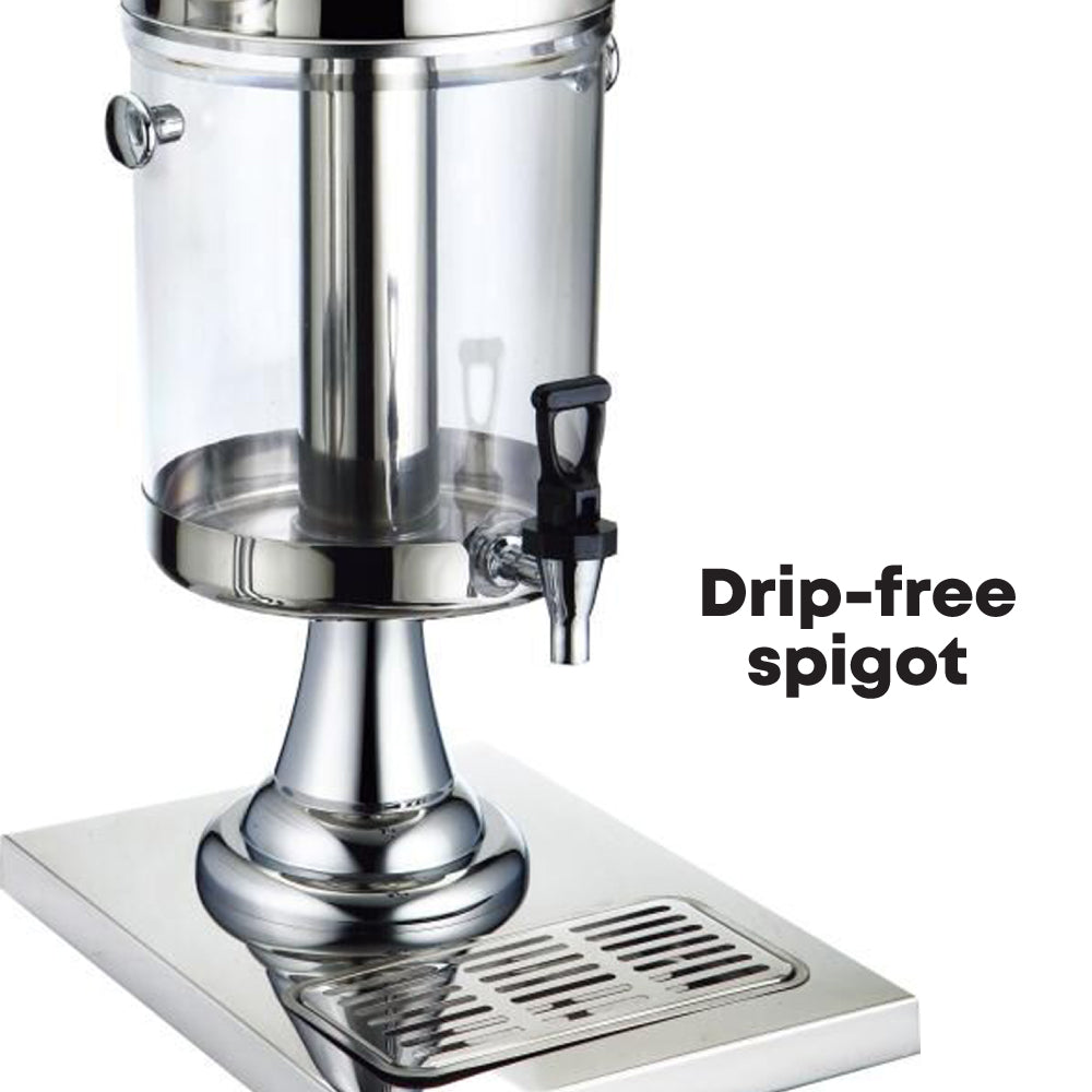 SQ Professional Stainless Steel Drink Dispenser 6.5L