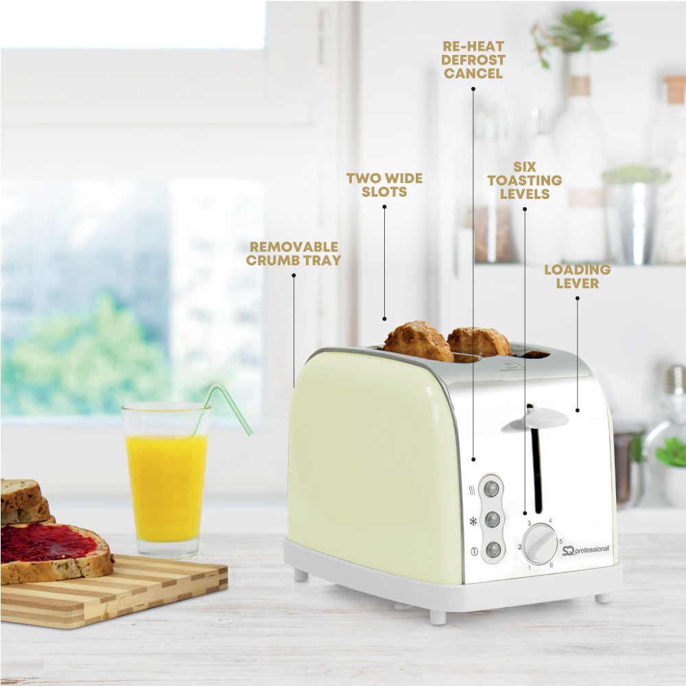 SQ Professional Dainty Legacy 2-slice Toaster