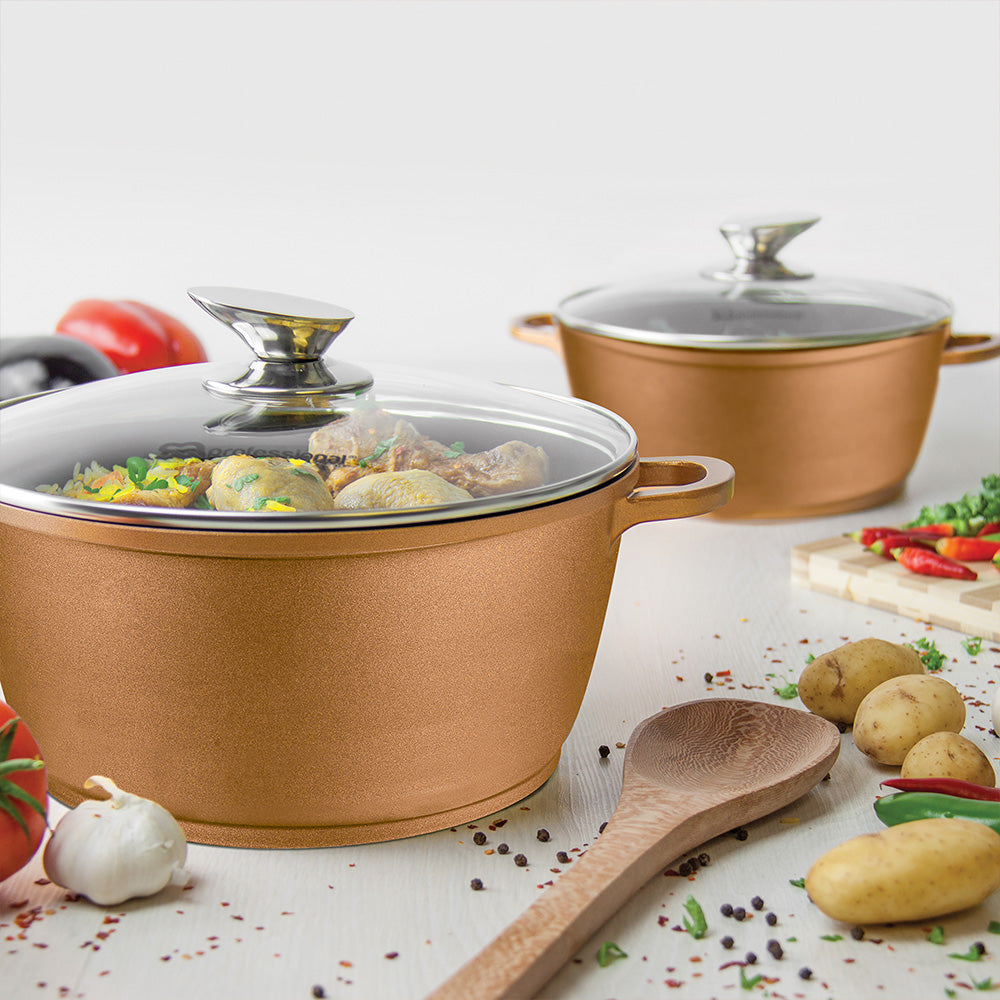 SQ Professional Nea Die-Cast Stockpot Set 5pc