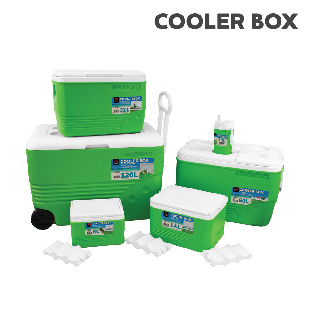 SQ Professional Ice Chest with Wheels Set 6pc