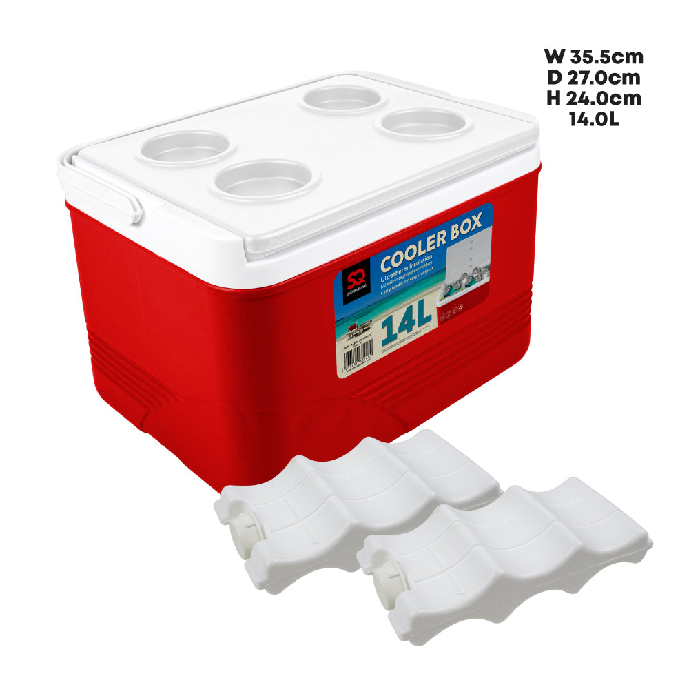 SQ Professional Cooler Box/ Red