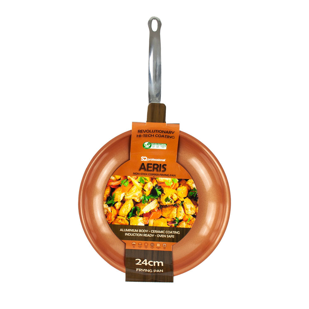 SQ Professional Aeris Copper Non Stick Frying Pan