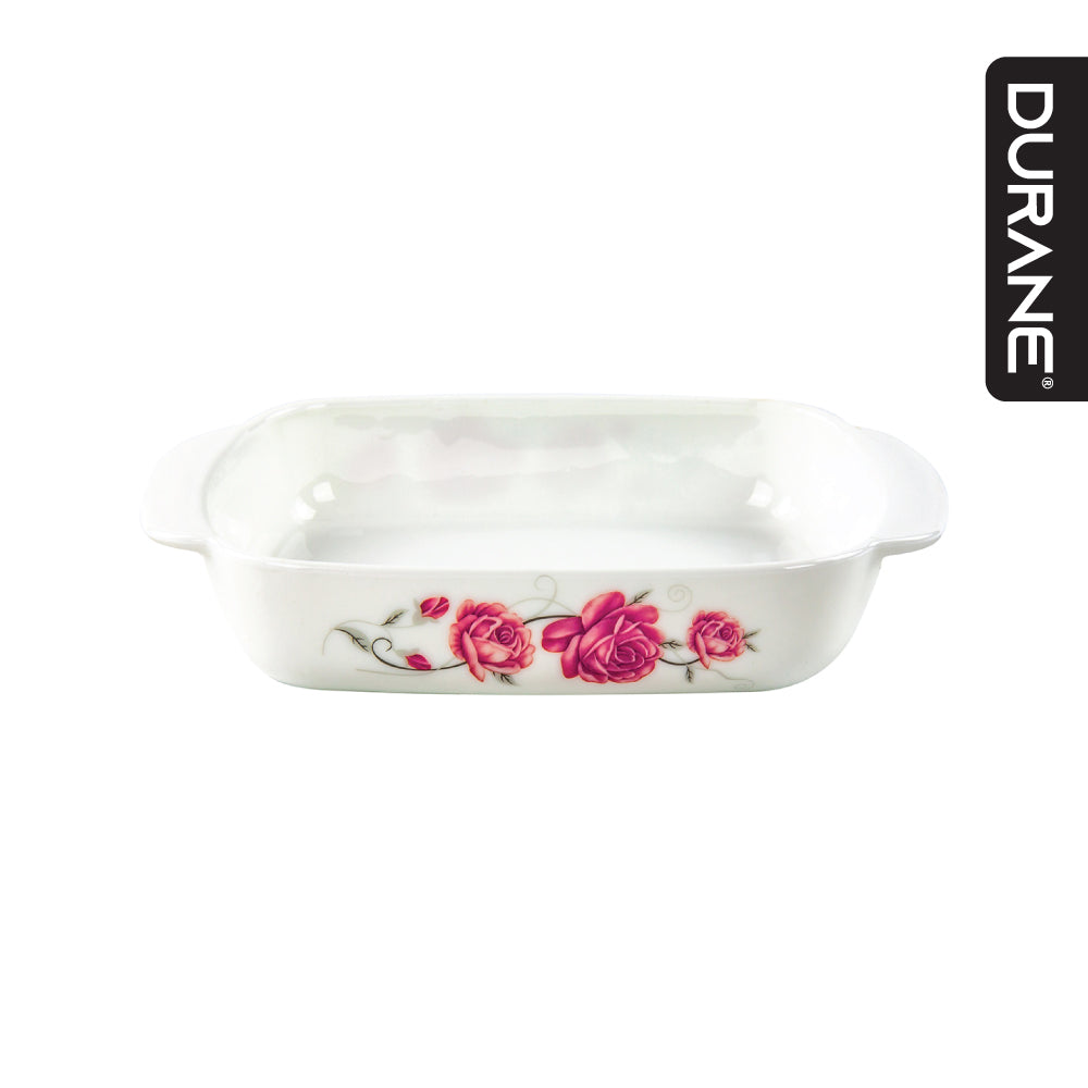 Durane Square Opal Glass Serving Dish 20cm