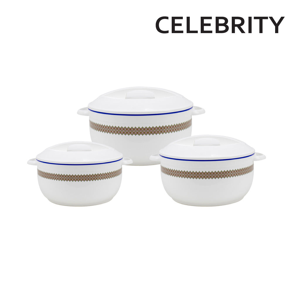 SQ Professional Celebrity Insulated Casserole Set 3pc