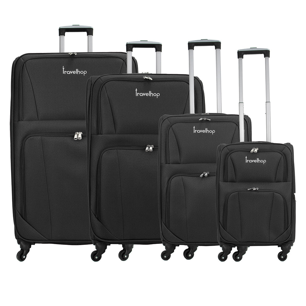 SQ Professional Travelhop Suitcase Set 4pc