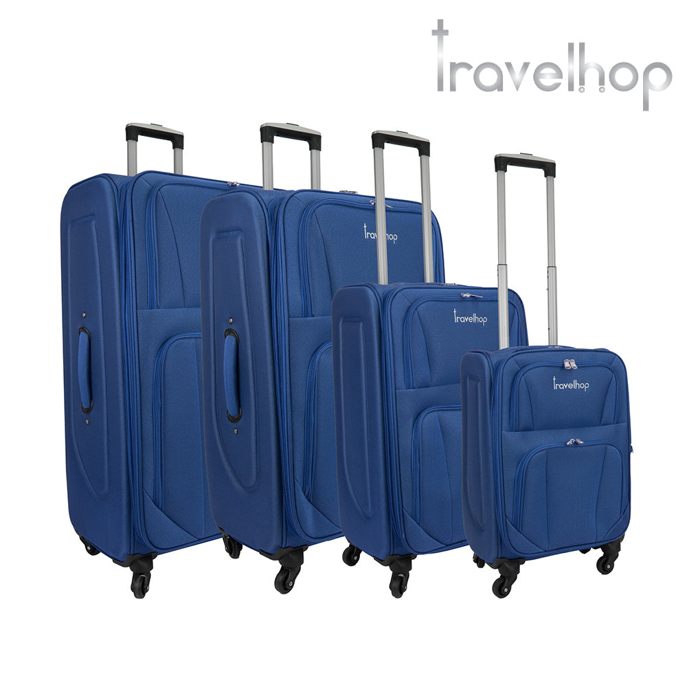 SQ Professional Travelhop Suitcase Set 4pc