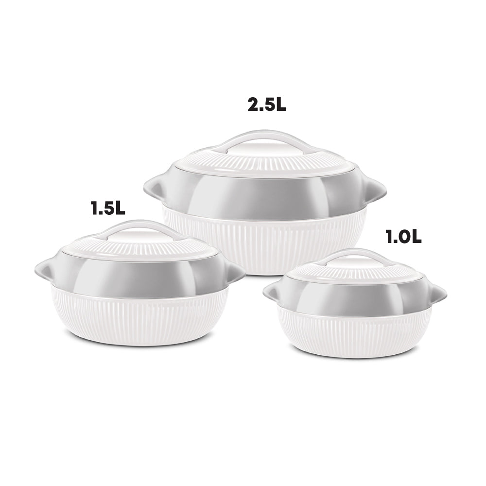 SQ Professional Fiesta Insulated Casserole Set 3pc