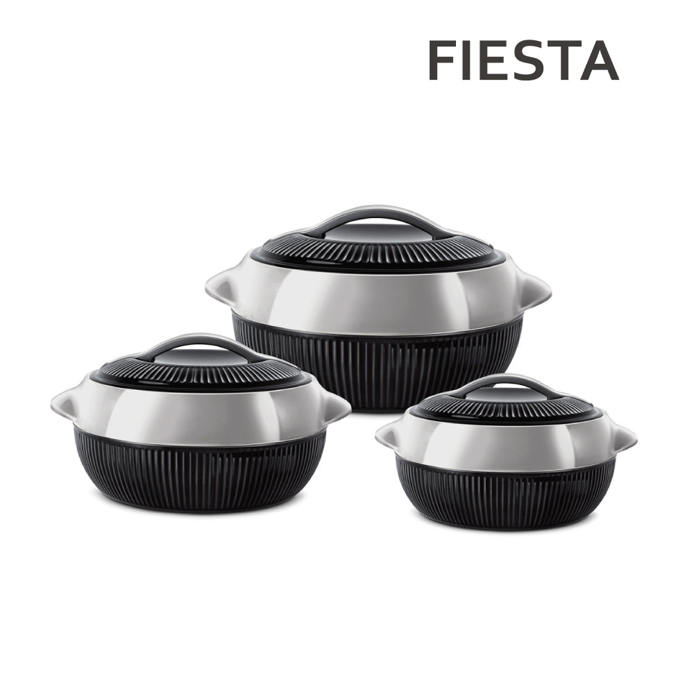 SQ Professional Fiesta Insulated Casserole Set 3pc