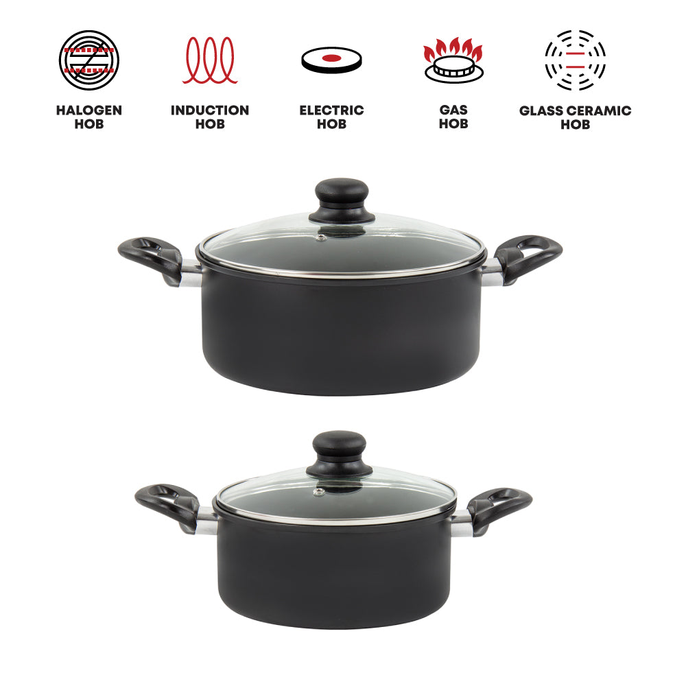 SQ Professional Ultimate Carbon Steel Cookware Set 4pc