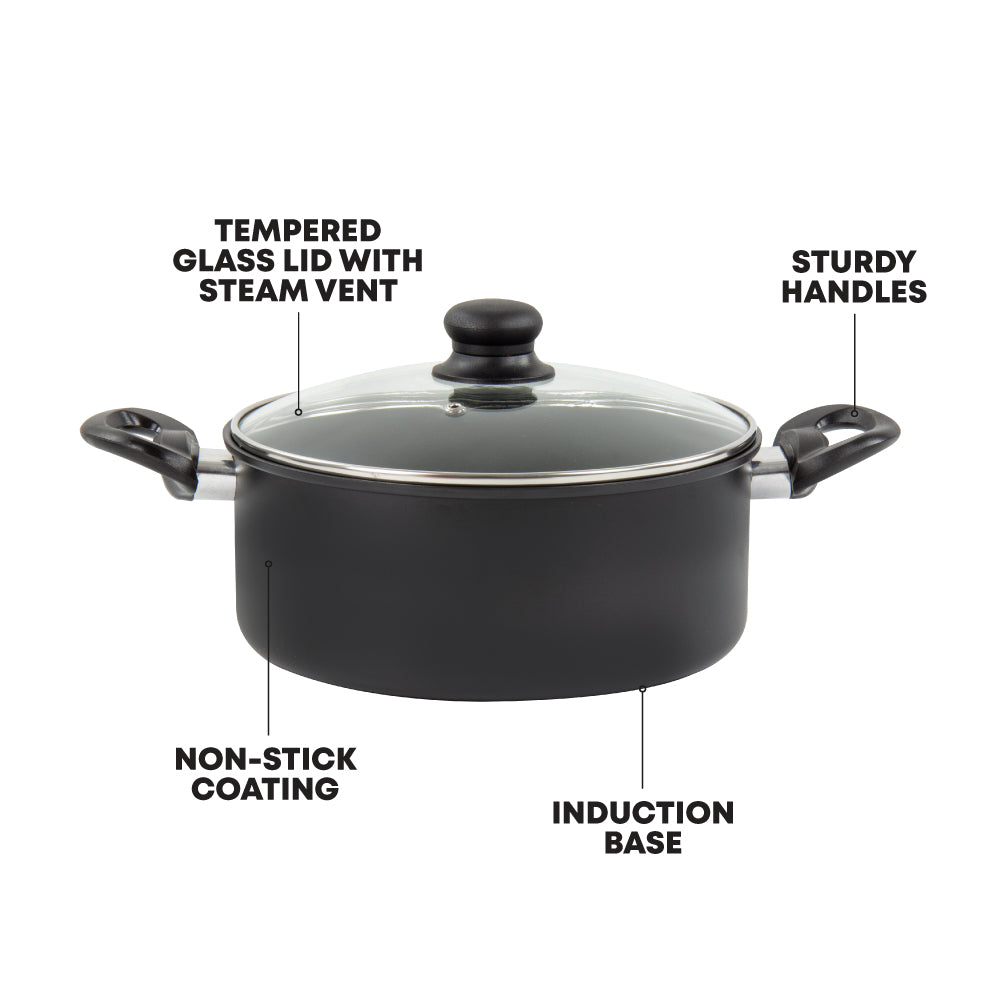 SQ Professional Ultimate Carbon Steel Cookware Set 4pc